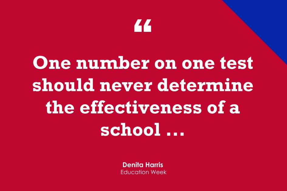 educationweek's tweet photo. Let's Dump the Obsession With Standardized Testing (Opinion) https://t.co/fiDMy20Lhx https://t.co/R62xaMOMP3