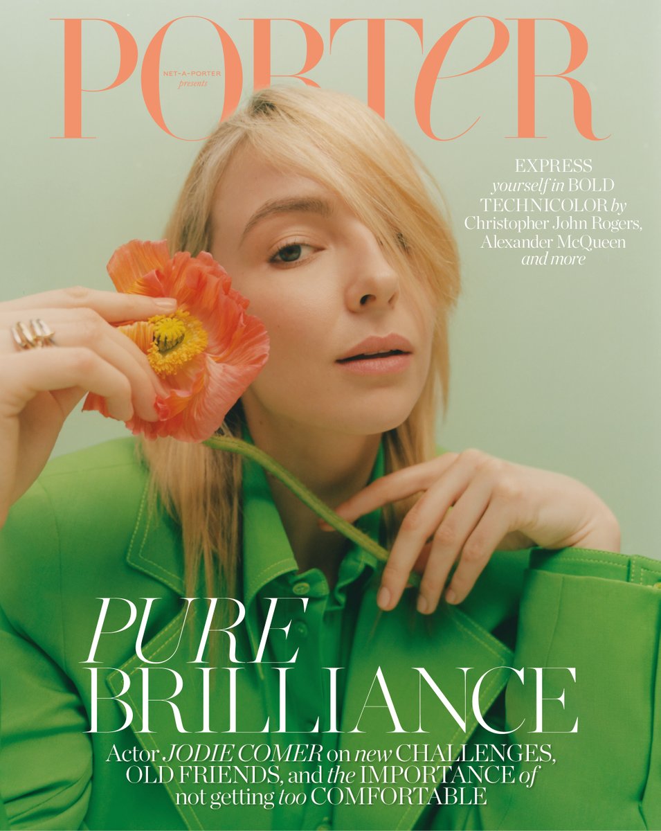 KillingEve's tweet photo. We love to see Jodie on the cover of @PORTERmagazine. Read all about her pure brilliance: https://t.co/4kc7HlyXC9 https://t.co/5JVguhVtk7