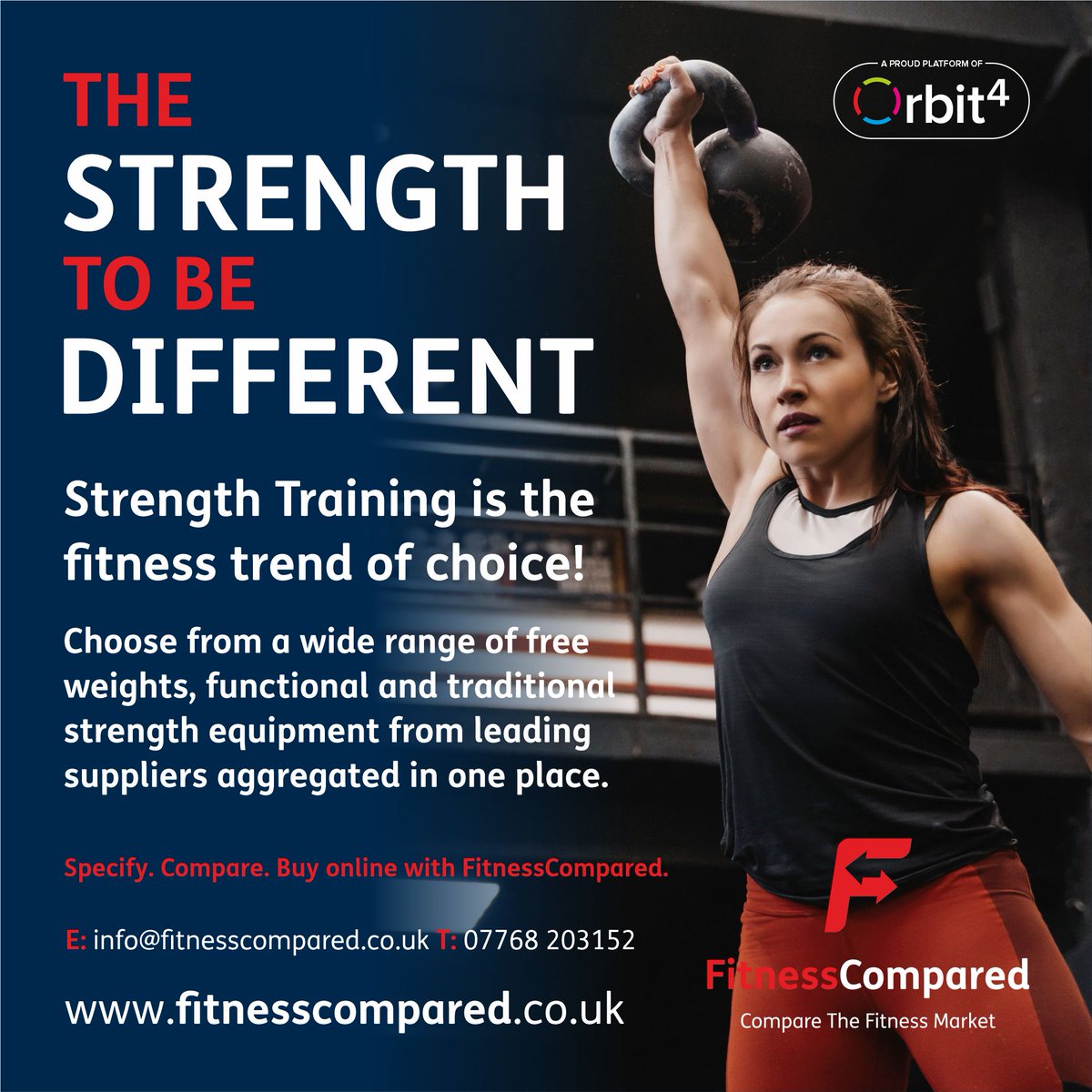 Happy International Women's Day - we see you, support you and salute you! Compare the market before you buy using <a href="/FitnessCompared/">FitnessCompared</a> - powered by women.
#strength #fitnesscompared #orbit4 #weightlifting
#weights #gymequipment #fitnessequipment #IWD2022