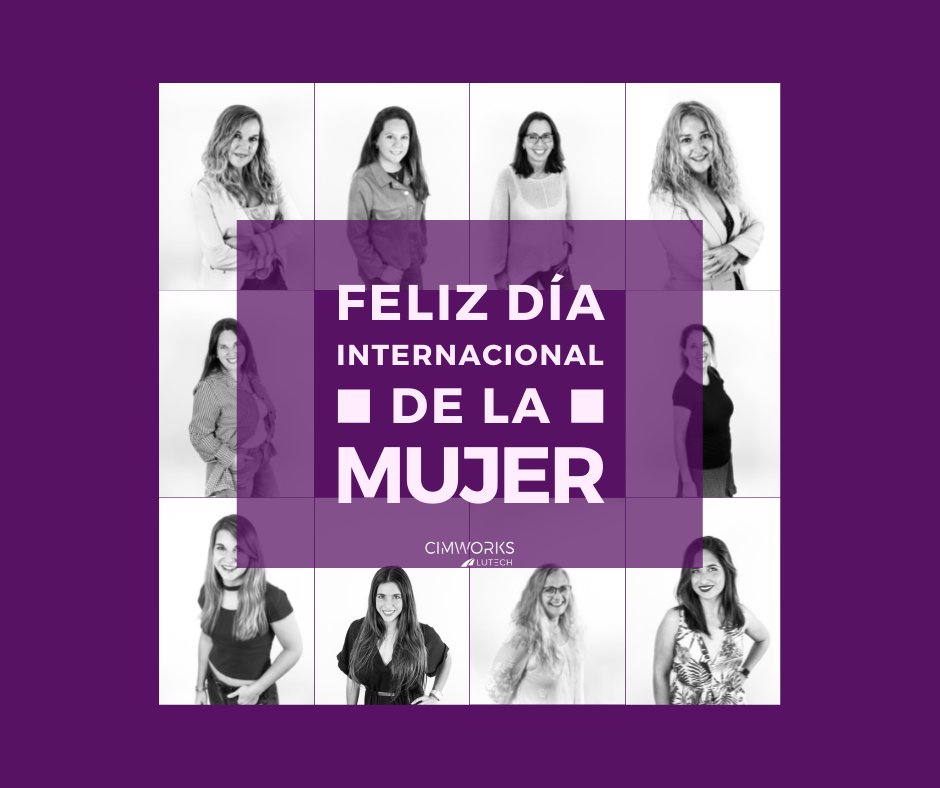 Esta es sólo una pequeña muestra de las mujeres que forman parte del equipo Cimworks.
Juntas hemos conseguido mucho, pero aún queda camino por recorrer. Por eso y por todo lo que está por venir ¡fuerza y feliz día chicas! 💪 🎉
#8M2022 #8Marzo2022 #8M #8Marzo #Diadelamujer