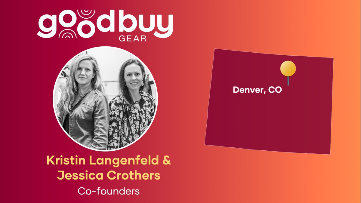 Revolution (@revolution) on Twitter photo (7/12)
🏢 The company: <a href="/GoodBuyGear/">GoodBuy Gear</a>
👋 The founders: <a href="/kmcclement/">Kristin Langenfeld</a> & Jessica Crothers
🚀 The mission: Enable a #circulareconomy for baby & kids gear
📂 The open roles: Editorial Manager, Business Development Leader, & more
Learn more and apply: rvltn.vc/goodbuygear (7/12)
🏢 The company: <a href="/GoodBuyGear/">GoodBuy Gear</a>
👋 The founders: <a href="/kmcclement/">Kristin Langenfeld</a> & Jessica Crothers
🚀 The mission: Enable a #circulareconomy for baby & kids gear
📂 The open roles: Editorial Manager, Business Development Leader, & more
Learn more and apply: rvltn.vc/goodbuygear