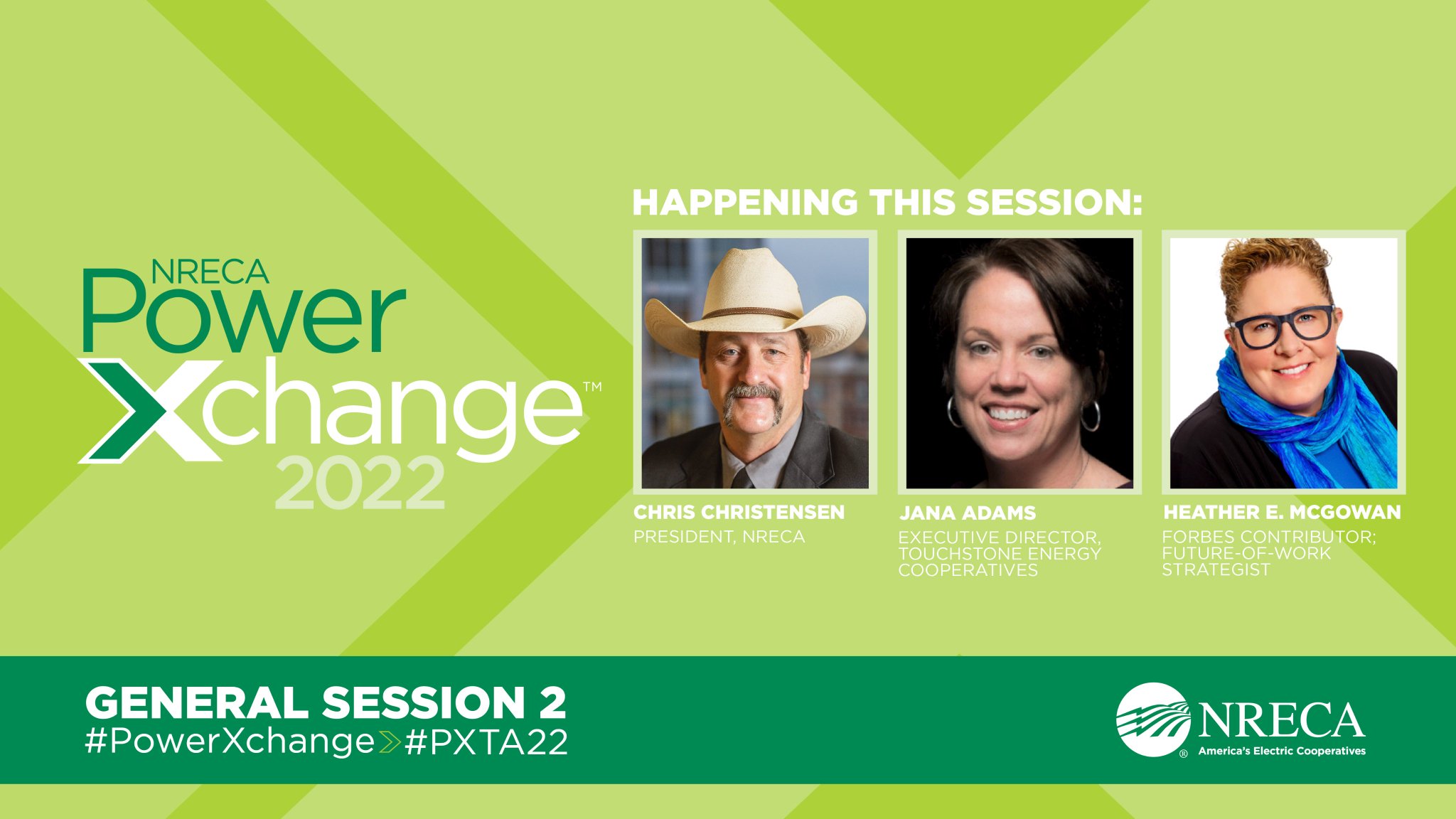 NRECA on Twitter "Good morning PowerXchange! to General