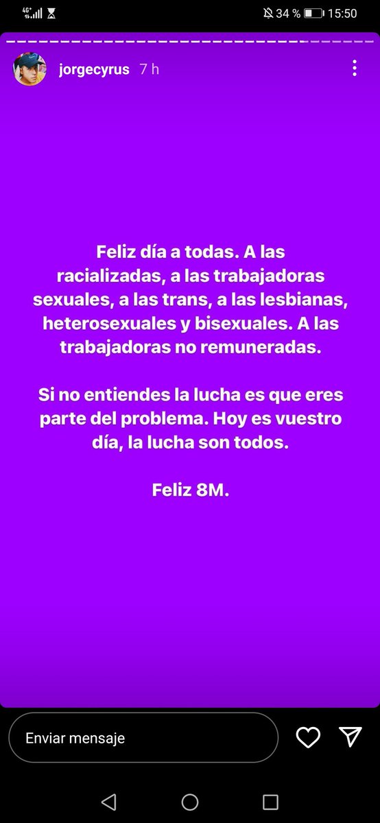 jufetaboas's tweet photo. No se puede ser más hipócrita @jorgecyruss #Secret8M https://t.co/WK7UmrsfWM