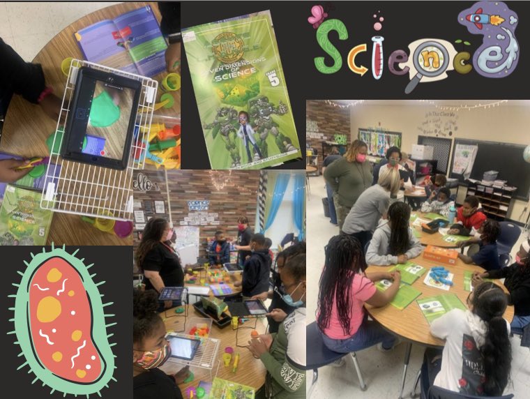 AdrienneGSmith1's tweet photo. Our Royal Scientists are thoroughly enjoying the 5th Grade Science GMAS Review! The rotations are engaging students in different science based activities🦠⚗️! #ToExcellenceandBeyond #ScienceistheFuture #increasingscholarshippotential #STEMleadersloading #TheresnoPlaceLikeHolmes https://t.co/7PP0WODohN