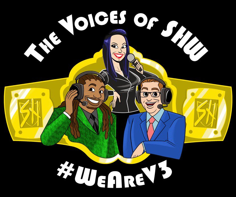 bonnerfide's tweet photo. Super CRAZY and exciting moment!! You can now OWN merch from the SHW Collective known as V3! Check out our new shirt right now! Always love getting to work and rock with @BDoubleOnAir @TempleMaintena5 and now, We’re on a shirt!! https://t.co/7rgeRtNrvE #SHWPod @SHWpod https://t.co/2vlxX3YFoG