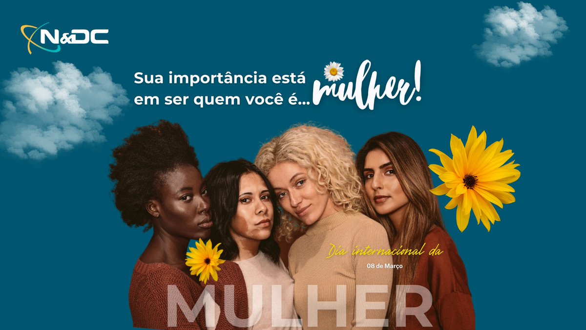 NDCSI's tweet photo. Todos os dias devem ser únicos e especiais.
8 de março – Dia Internacional da Mulher

#ndcsi #felizdiadamulher https://t.co/BDNFaXRSaT