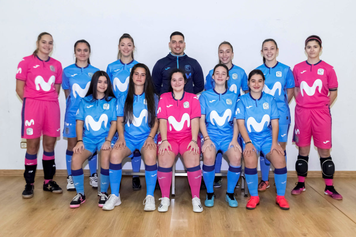josecadelgado's tweet photo. Ellas. Sandra y María. En @InterMovistar #MovistarInterFS. Por su valía y compromiso. Por lealtad a unos VALORES de Club que son comunes para tod@s. Por nuestras chicas del Féminas, que siguen abriéndose hueco. Y la #GiraMovistarMegacracks, el mayor evento de igualdad. https://t.co/PTCZOhwqzm