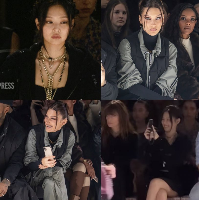 jennieisfree's tweet photo. they radiate the same energy 

JENNIE POUR CHANEL
#JENNIExCHANELFW22 https://t.co/bGkPtolefk