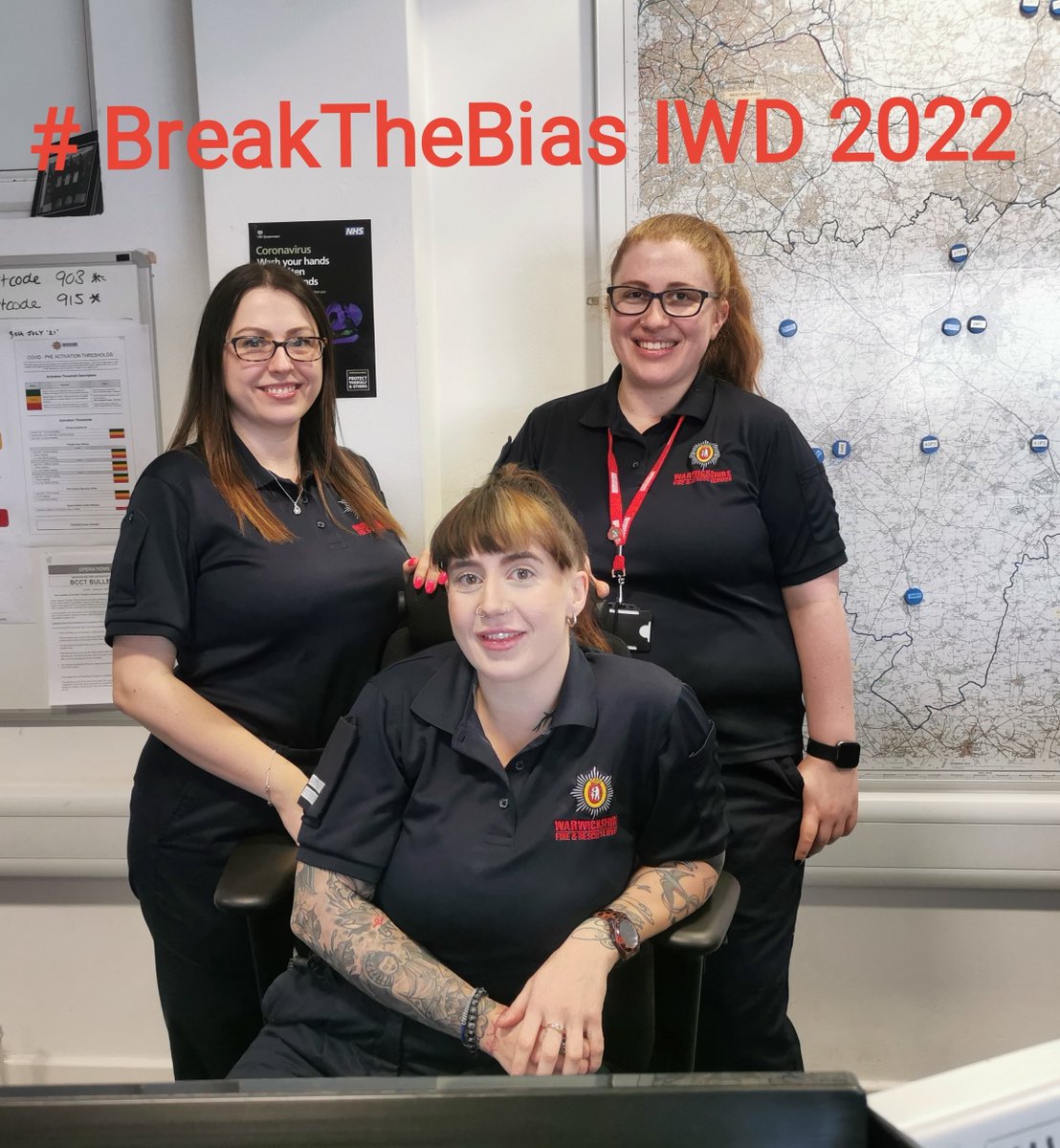 Today is International Women's Day with the theme of #BreakTheBias in order to build a world free of bias, stereotypes, and discrimination. 

Pictured below are members of our control room who play a vital role in keeping Warwickshire residents safe.

#IWD2022