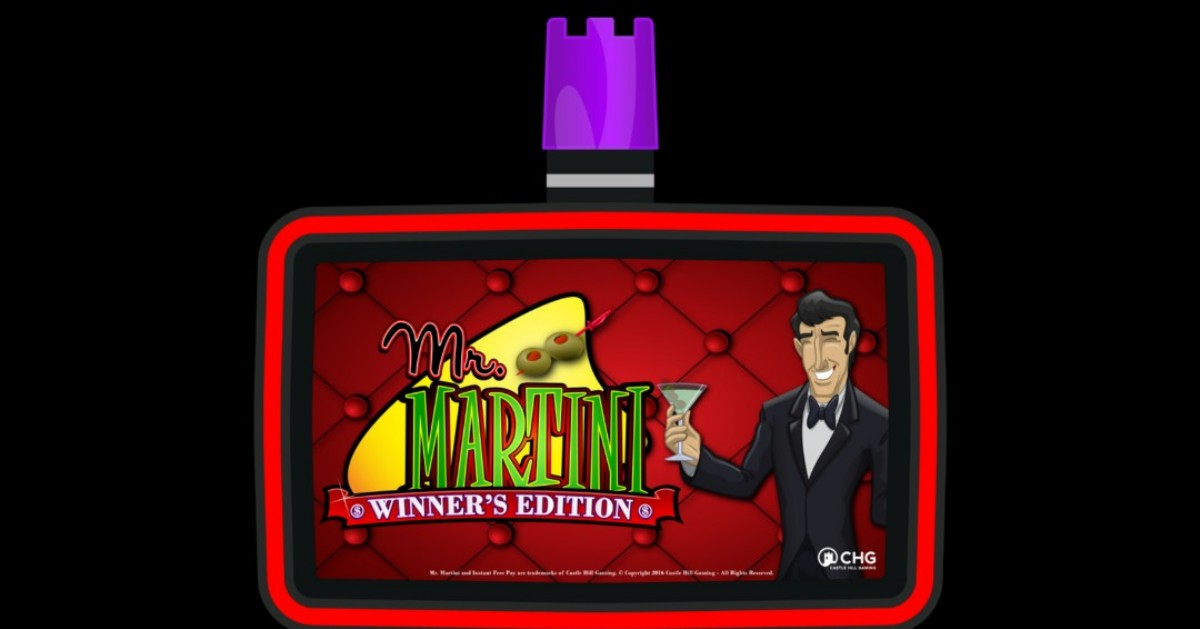 Play Mr. Martini from <a href="/CastleHGaming/">Castle Hill Gaming</a> at your favorite #casino!
#winbig #gettoknowus #castlehillgaming #chg #spintowin #fun #winnersedition