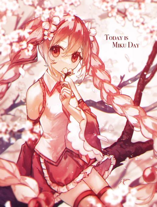 いつもありがとう!さんきゅ〜!☺️🌸🌸

#ミクの日  #ミクの日2022 
