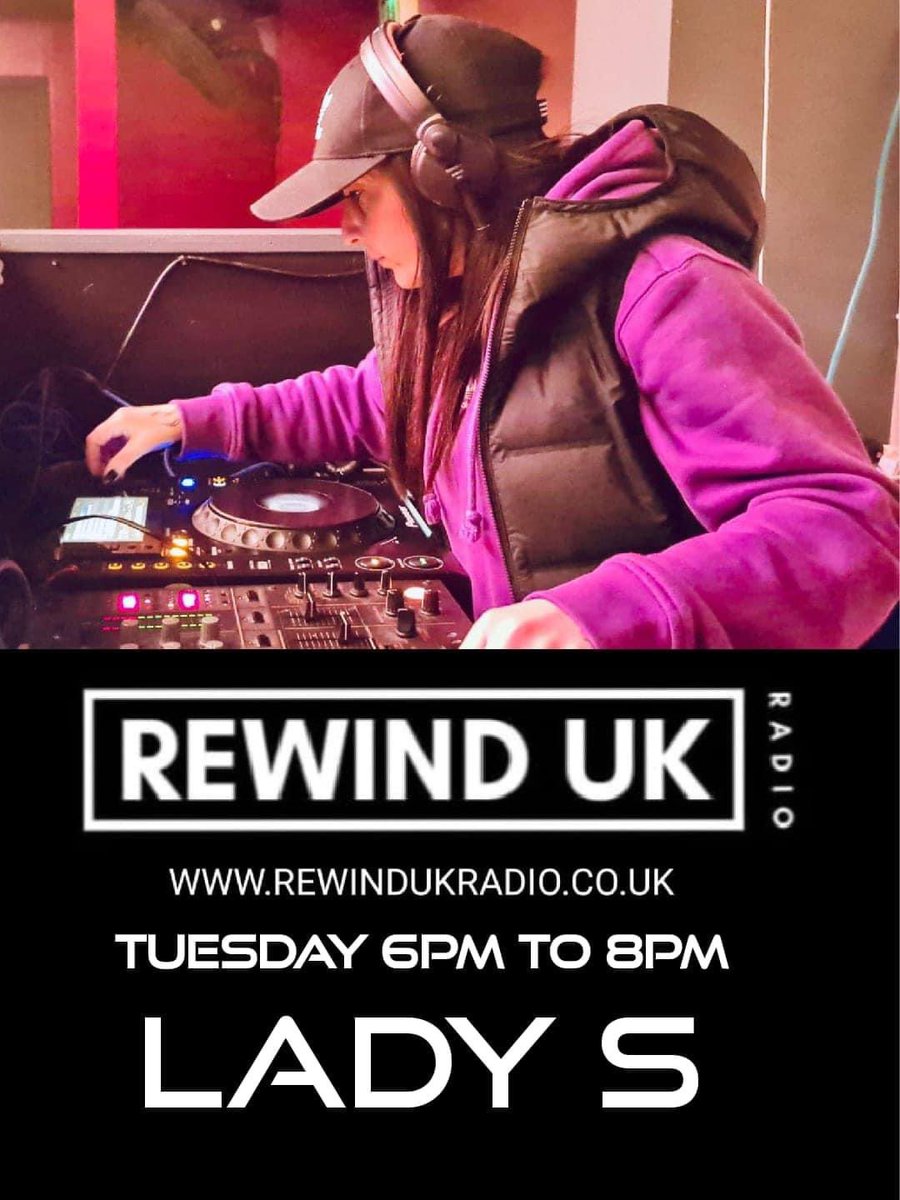Deejay_Lady_S's tweet photo. ROLLING WITH YA GIRL LADY_S LIVE INNNNSIDE! YOUR SPEAKERS 🔊 EVERY TUESDAY WITH THEM BRAND NEW #UKG SOUNDS! (This Is Garage) HERE ON REWINDUK RADIO 📻 LADY_S HEAVEY #UKG PRESSURE 6-8pm https://t.co/A27xG56u0d or download the Rewindukradio app! Keep it locked!🔒Keep it #Rewinduk https://t.co/ygixqrDyFz
