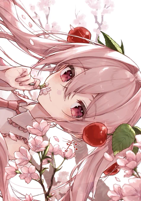 ✩.*˚🌸🍒✩.*˚

ミクちゃんおめでとう〜!
#ミクの日 #ミクの日2022 