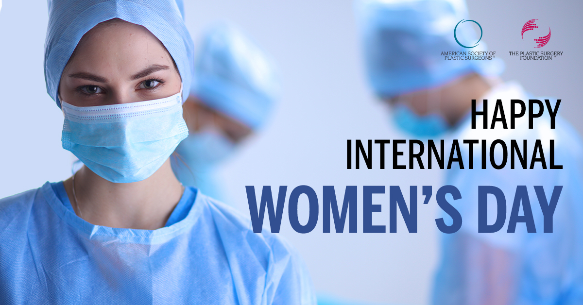 In honor of International Women’s Day, The Plastic Surgery Foundation would like to recognize and thank all of the remarkable women in plastic surgery whose contributions play a huge role in advancing the specialty! #IWD2022 #PlasticSurgery