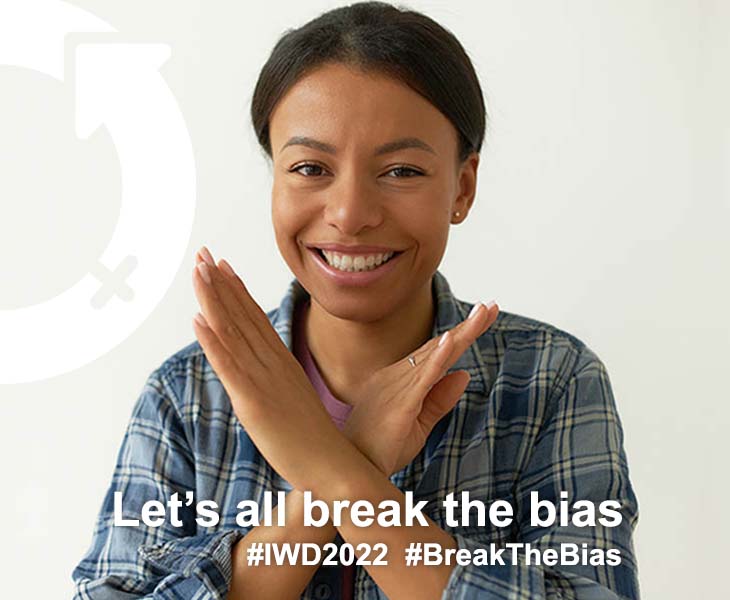 International Women’s Day! This years campaign theme: #BreakTheBias Be part of the movement visit: bit.ly/2mCZl8d