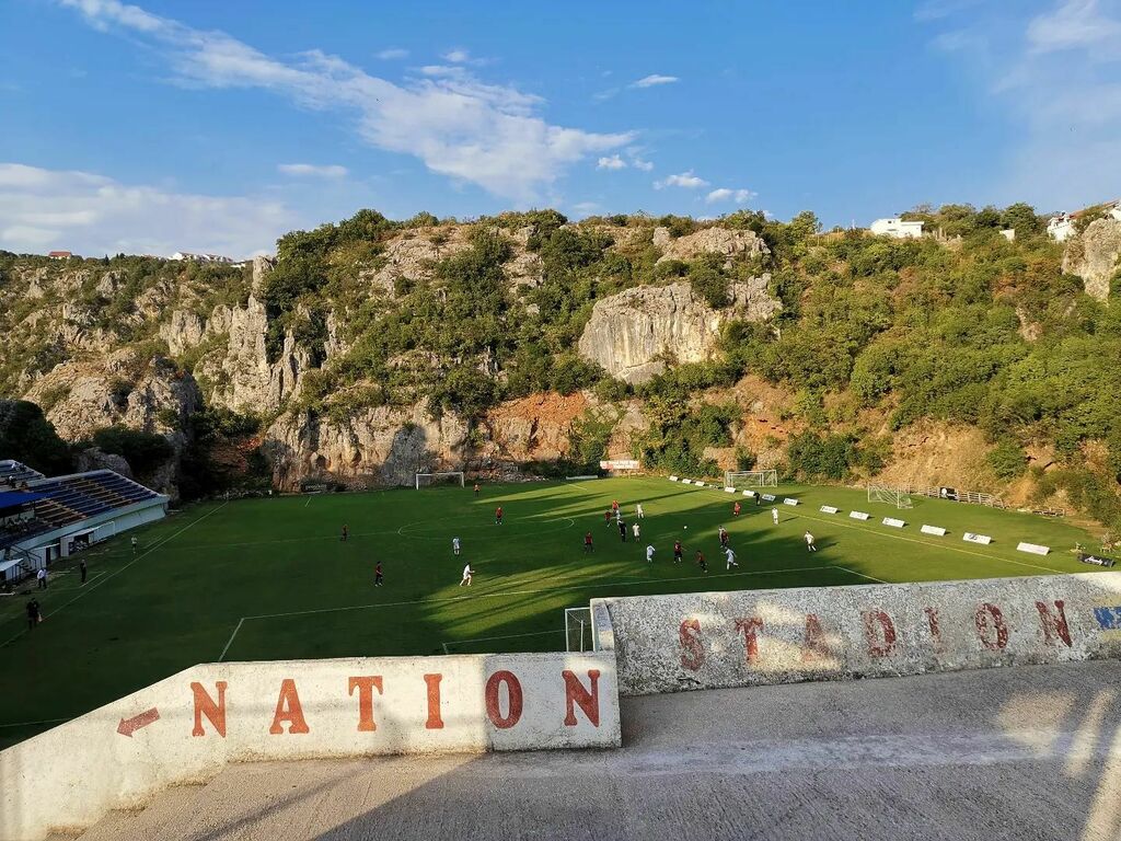 stadiongebod's tweet photo. Oh, the exquisite Stadion Gospin Dolac aka Stadium Our Lady Dolac 😍
#imotski #nkimotski #gospindolac #stadion #hrvatska #croatia #croatiafulloflife #crostagram #nkorkan #orkan #dugirat #groundhopping #groundhopper #thechickenbaltichronicles #bucketl… https://t.co/tfJfON3wMF https://t.co/RUfisqyJbX