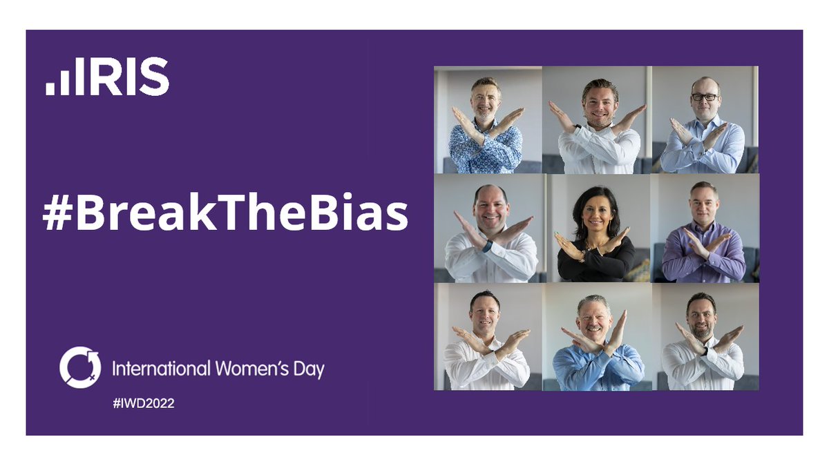 IRIS_SoftwareNA's tweet photo. We value our diversity and treat each other with respect regardless of gender. We encourage our female employees, and our Women into Leadership Program is designed to provide them the tools they need to succeed.

Happy International Women’s Day!

#1RIS #IWD2022 #BreakTheBias https://t.co/MCBH7DbbWz