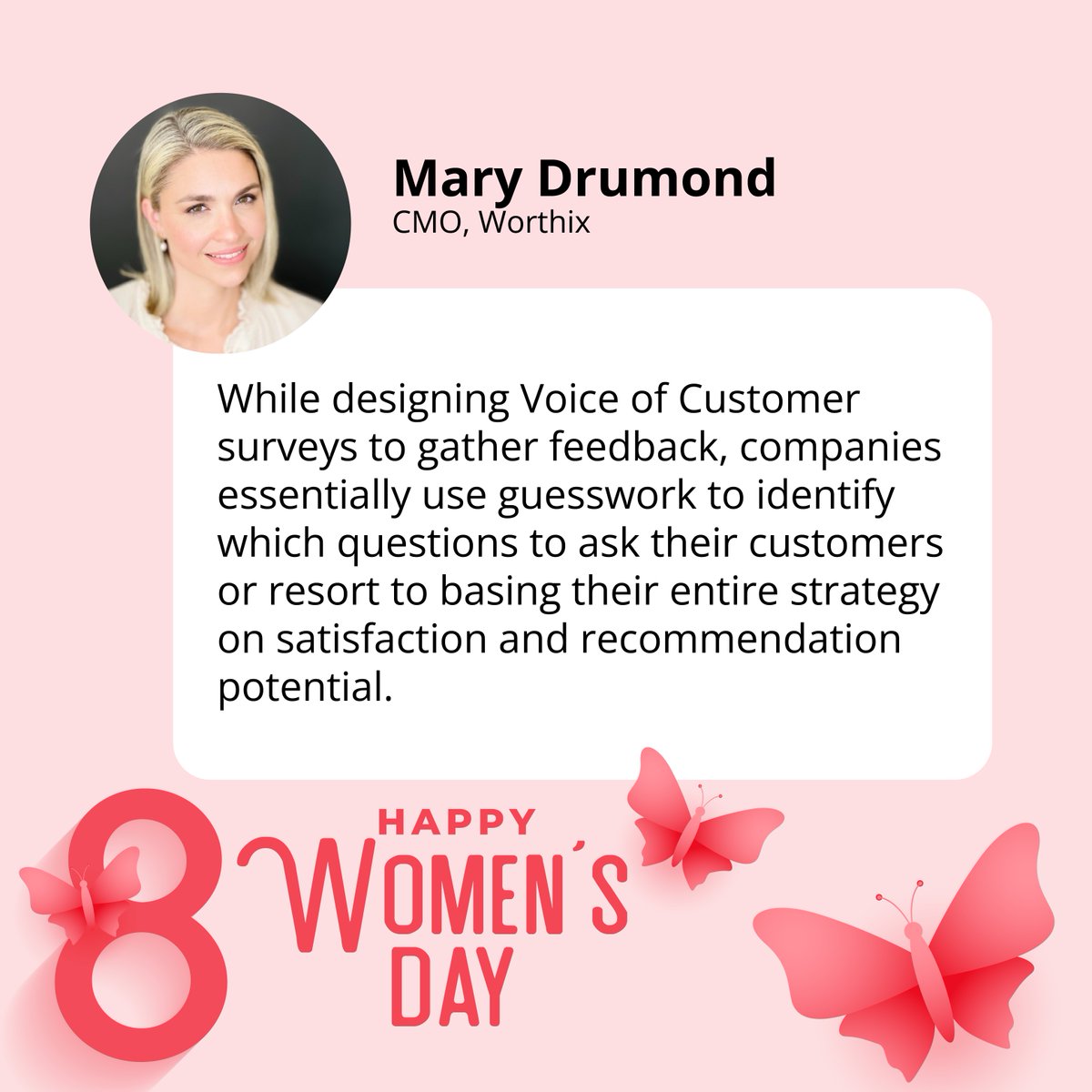 Clootrack (@clootrack) on Twitter photo 👩💻Women like Mary Durmond inspire us by sharing their knowledge with us in order to enlighten brands.
🕯️We are grateful to recognize women's achievements in #CX.
🔥Happy international women's day!!
bit.ly/3rDbvkT
<a href="/drumondmary/">Mary Drumond</a> <a href="/JoJBoswell/">Jo Boswell</a> <a href="/Cwfdurham/">Charlene Foley</a> <a href="/serenariley/">Serena Riley</a> 👩💻Women like Mary Durmond inspire us by sharing their knowledge with us in order to enlighten brands.
🕯️We are grateful to recognize women's achievements in #CX.
🔥Happy international women's day!!
bit.ly/3rDbvkT
<a href="/drumondmary/">Mary Drumond</a> <a href="/JoJBoswell/">Jo Boswell</a> <a href="/Cwfdurham/">Charlene Foley</a> <a href="/serenariley/">Serena Riley</a>