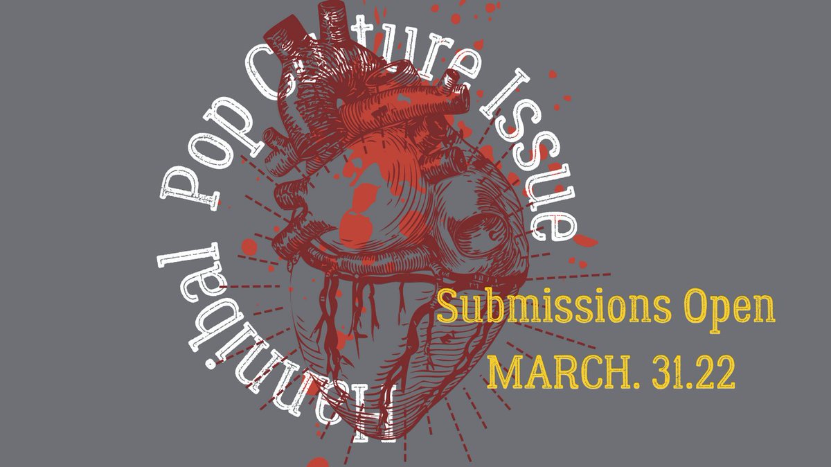 Proud to announce that we are opening up for submission at the end of March for poetry, essays, and CNF related to NBC's Hannibal. 

Up to five poems (10 pages)
Up to 2500 words (double spaced) for essays
and CNF. 

Are you excited?!