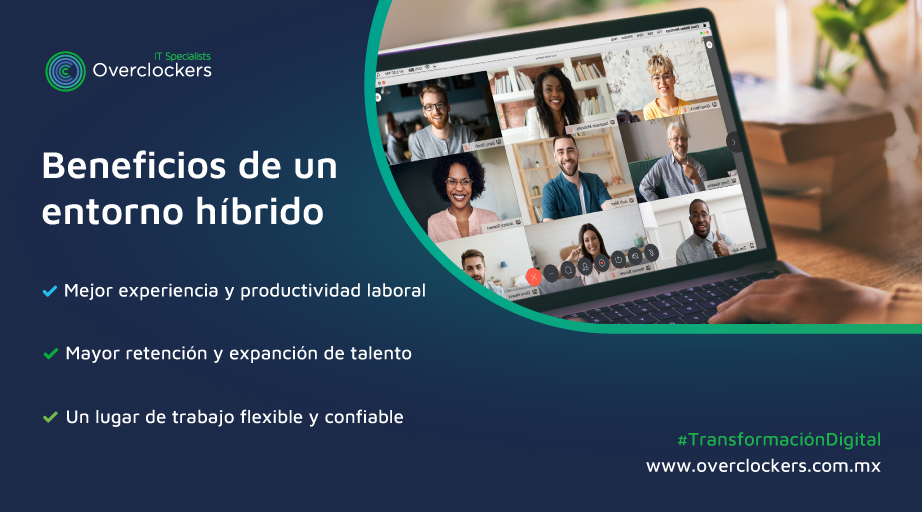 OverclockersMx's tweet image. Actualmente 7 de cada 10 empresas a nivel mundial están promoviendo la flexibilidad laboral🧐. Empodere a sus empleados sin importar dónde se encuentren trabajando☝️. #Ciberseguridad #TrabajoHibrido #SimpleWork