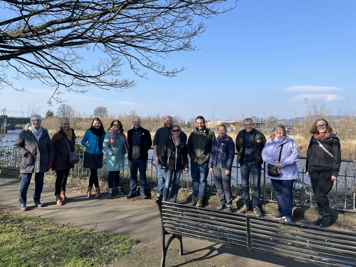 FH_Deborah's tweet image. Lovely lunchtime walk with this brilliant bunch to remember one-in-a-million. 

#WalkForIan ❤️  

@PathsforAll