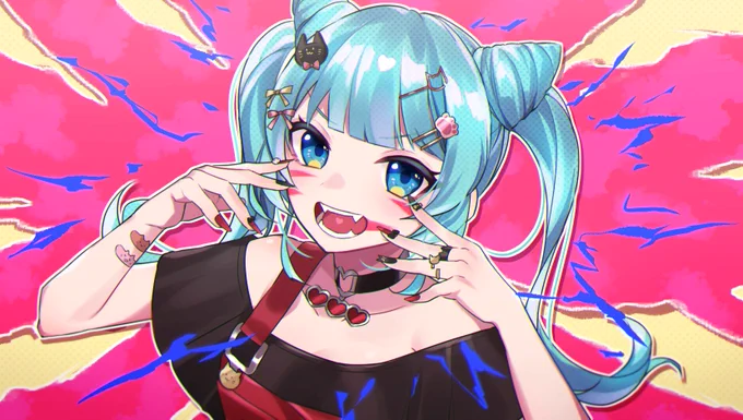 ずっきゅんだ

#ミクの日2022 
#VOCALOID 