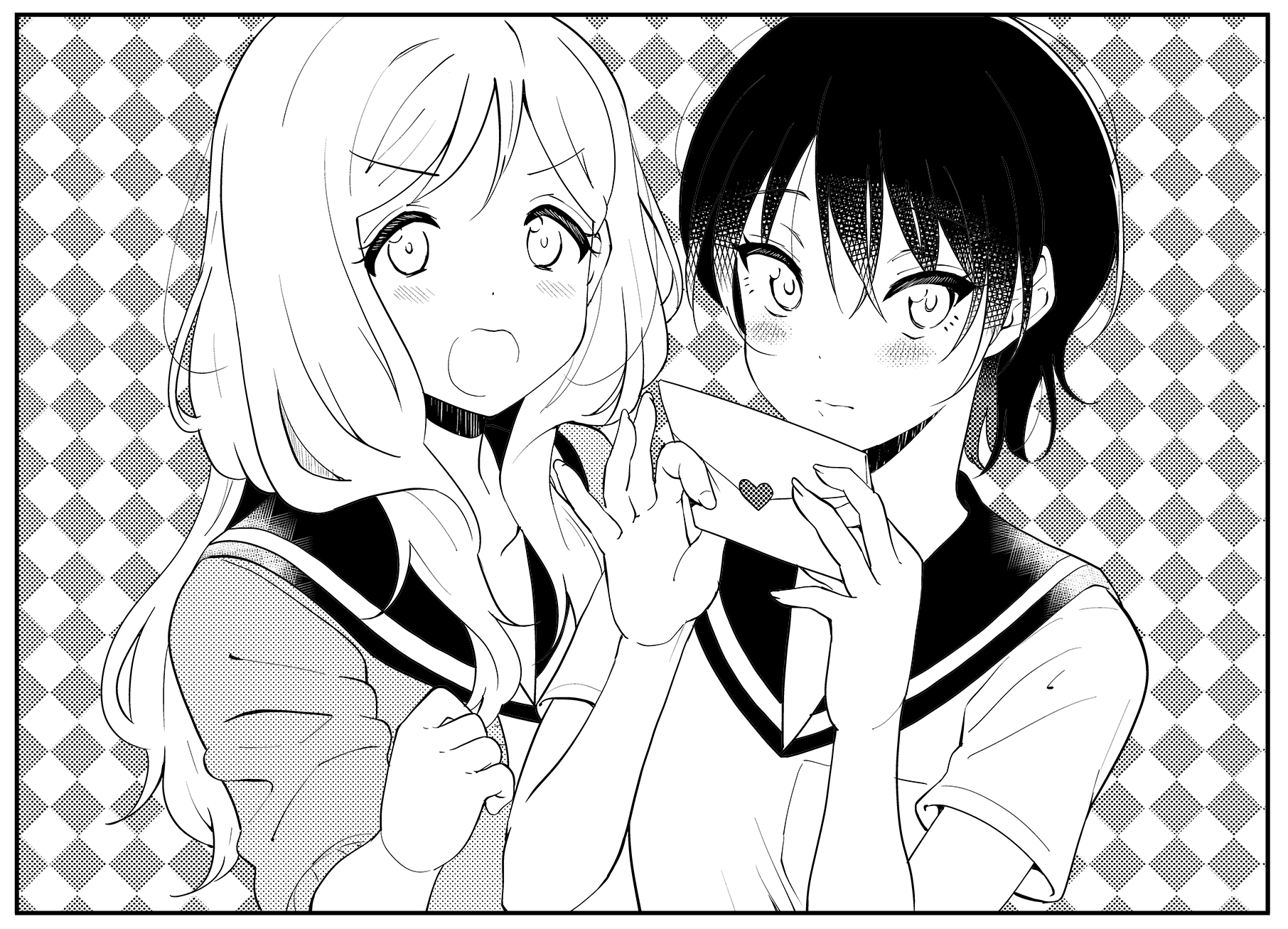 まんがタイムきらら編集部 きらら4月号 かきふらい先生 けいおん Shuffle 何やら悩み事がある様子の蘭花 それを見抜いたのが自分だけでなかったことにヤキモチを焼いたリサは コミックス第1巻絶賛発売中です Kirara T Co