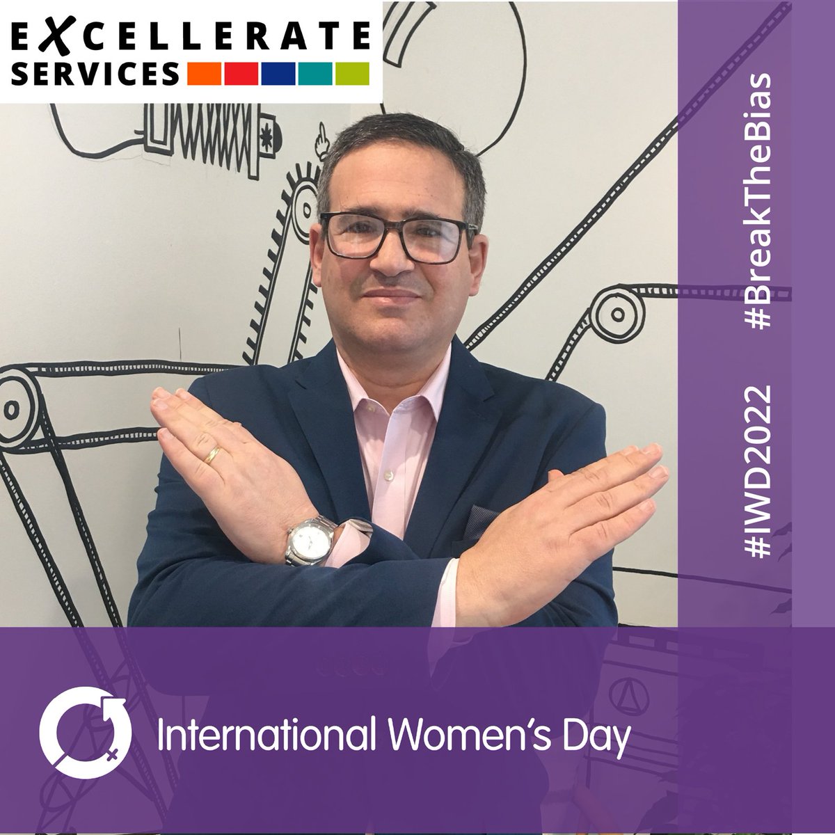 “Some of the most influential people in my life have been and are women. I’m very aware of the biases that effect them in everyday life. The importance of this awareness campaign cannot and should not be under estimated." James Soning, ESUK Account Director
#BreakTheBias