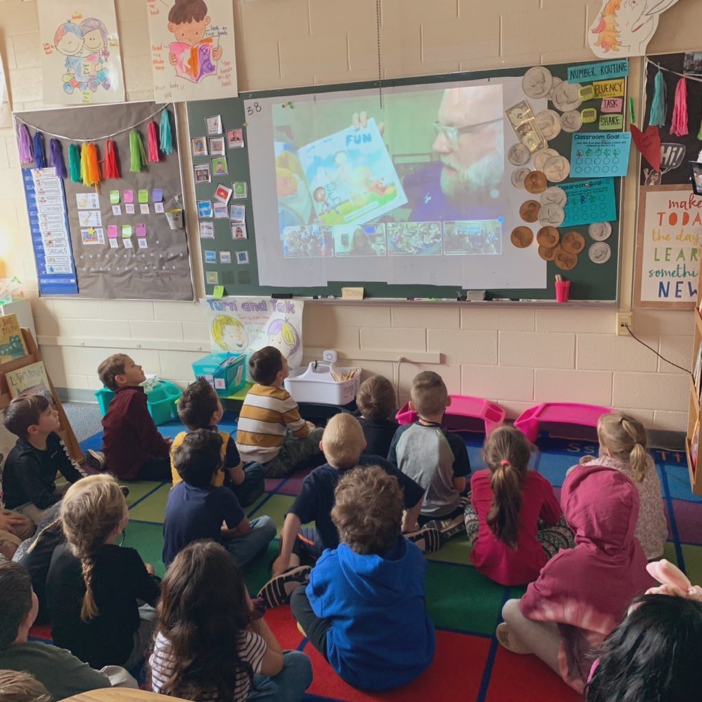 Thank you <a href="/mpohlman88/">Mark Pohlman</a> for today’s book (one word for kids) for our <a href="/BeaconBobcats/">Beacon Elementary</a> Read-A-Thon! 📚 

Room107’s word is: RESPECT