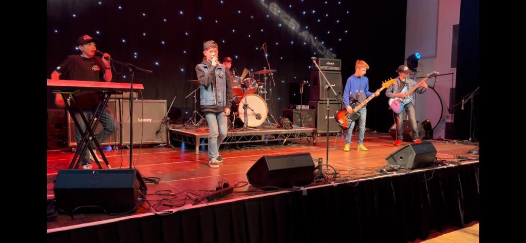 The Old Town Hall in Wycombe was rocking on Saturday night as our school band 'Sound Barrier' performed in the final of @BucksMusicTrust's competition - Battle of the Bands 7. 
Well done to all the band on their fantastic performance, dedication and commitment.