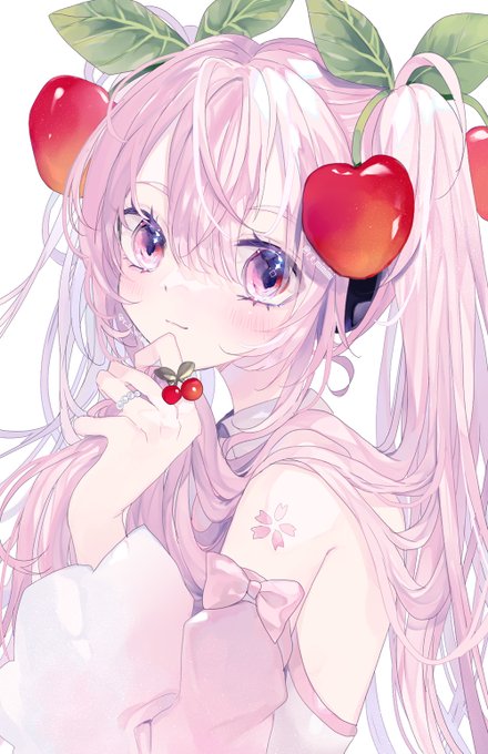 「bow cherry」 illustration images(Popular)