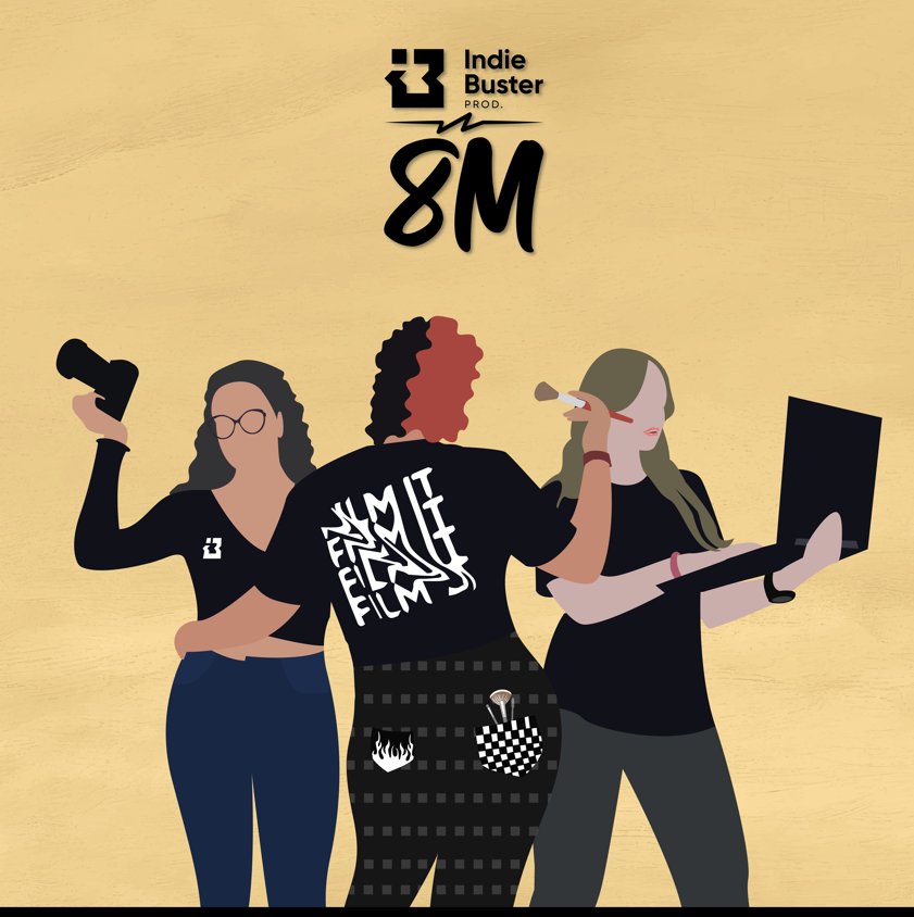Hoy día 8 de marzo, queremos reivindicar a las mujeres que forman el equipo de Indie Buster prod. 
💜Julia.  Cámara
💜Alba.  Maquilladora
💜Noelia. Marketing

#diadelamujer #mujeres #work #workspace #mujeresqueinspiran #8demarzo #8M #womenday #girlpower #igualdad #Indiebuster