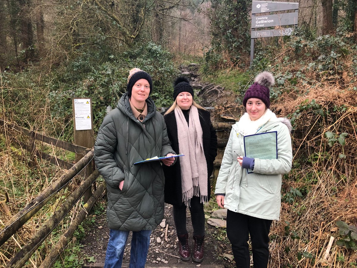 Huge thanks to everyone who stopped and talked to us today in Trehaford and Porth and shared their views on N.R.W’s upcoming plans for the woodlands and forests.