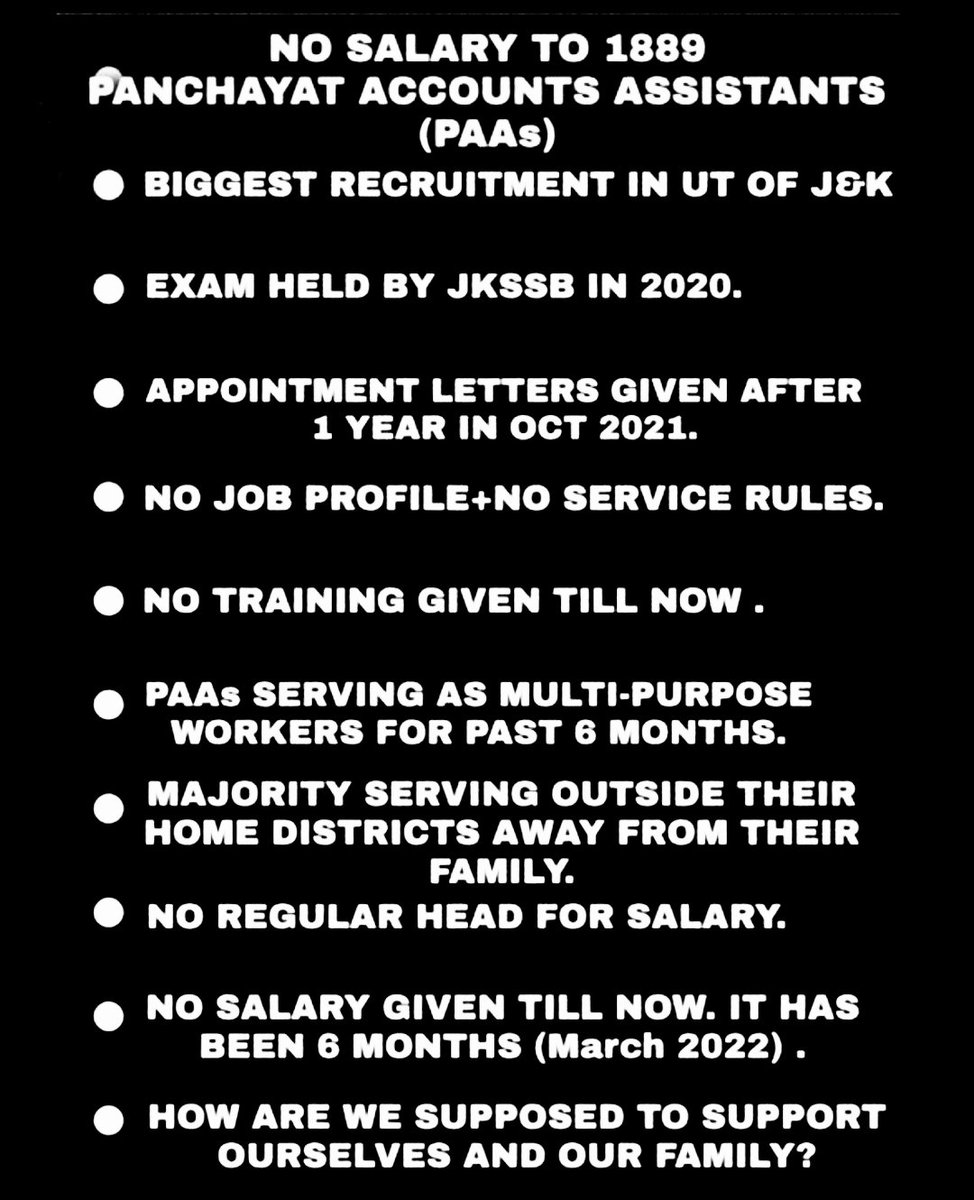 Gfarhan3G's tweet photo. #salaryThroughRegularHead
#PAAs https://t.co/Xw3FaT872w