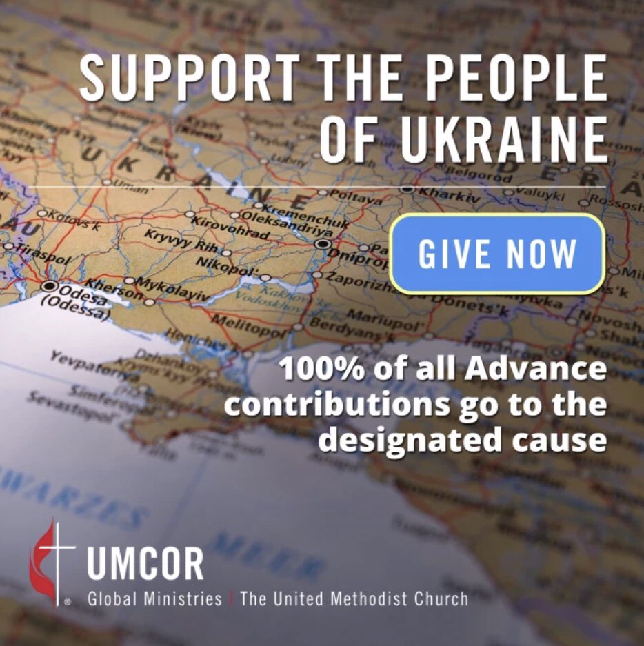 WorldHouseOCU's tweet photo. Gifts to support the people of Ukraine can be made in the following ways:

Online at https://t.co/BgPpqFKWOh
By toll-free telephone: 888-252-6174

One hundred percent of all Advance contributions will go to the designated cause. https://t.co/sm950tk345