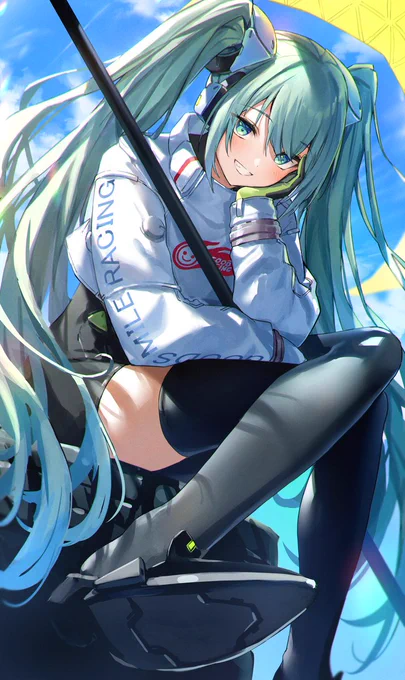 レーシングミクさん
#ミクの日2022 #ミクの日 #初音ミク 