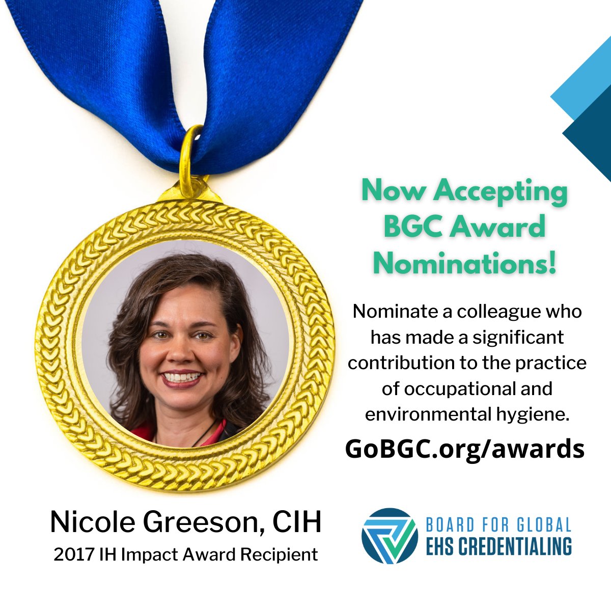 BGC_EHS's tweet photo. Nominate someone today!
#cih #iamih #gamechangingcredential #industrialhygiene https://t.co/qTFPcyxRLm