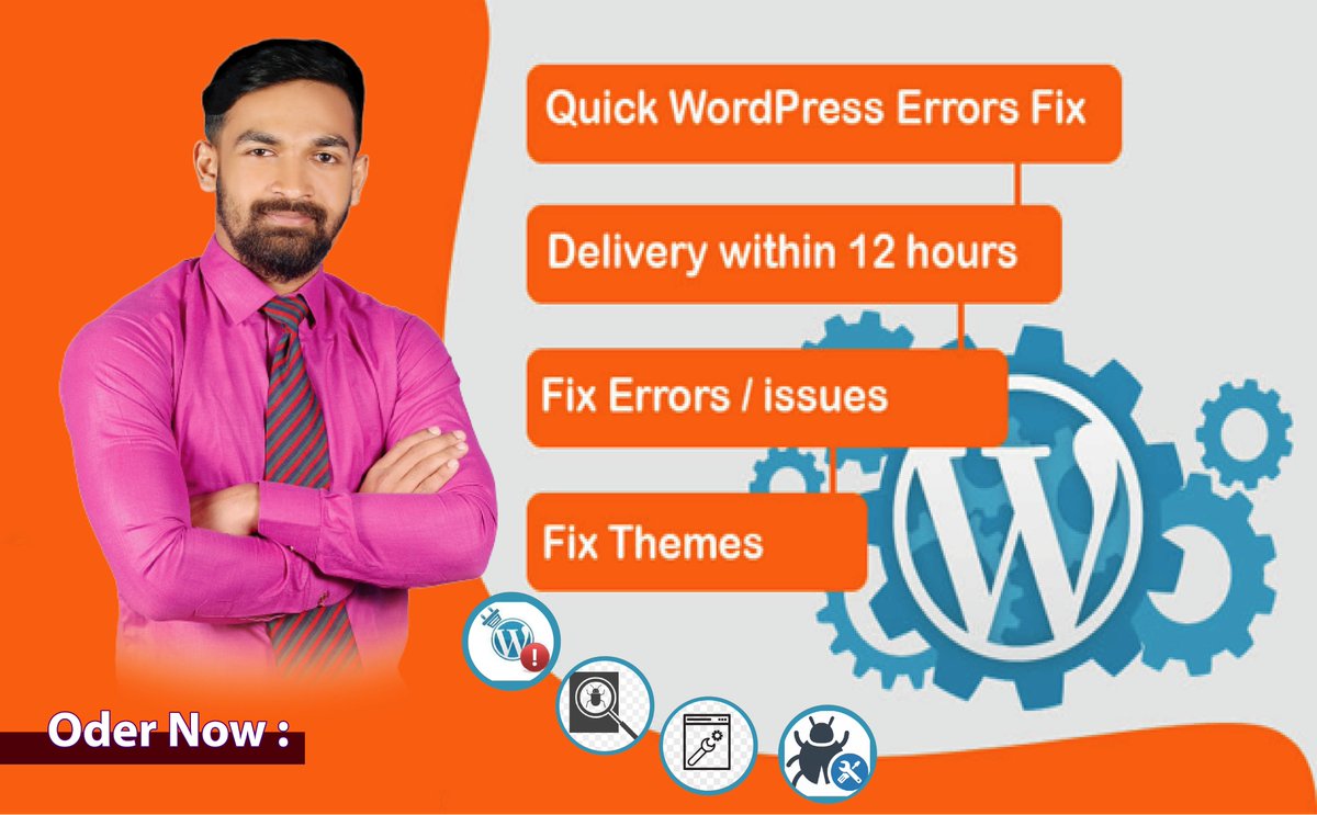 GymMoti46021062's tweet image. My service:
Broken WordPress Website
Plugin and Theme Problems
404 Not Found Error
403 Forbidden Error
Site Break Issue after core update
#updateWordpress #wordpressError #wordpressProblems #wordpressIssues
fiverr.com/share/WV3K5x