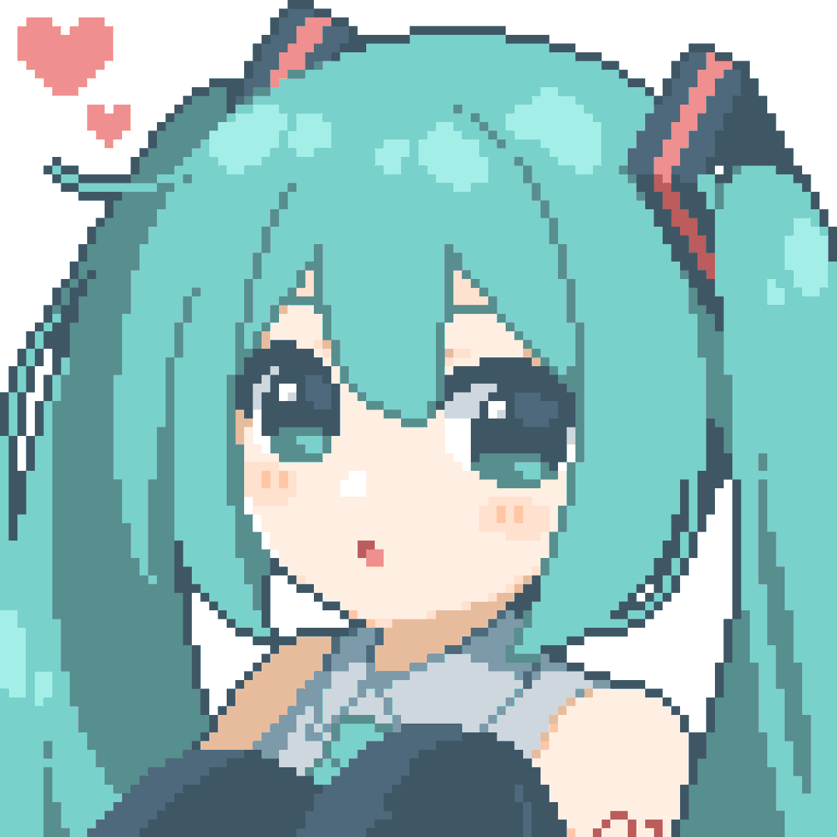 Amefu67's tweet photo. #ミクの日2022
#pixelart
過去作で申し訳ない…！
おめでとう🎧✨ https://t.co/G0qZCH5cuL