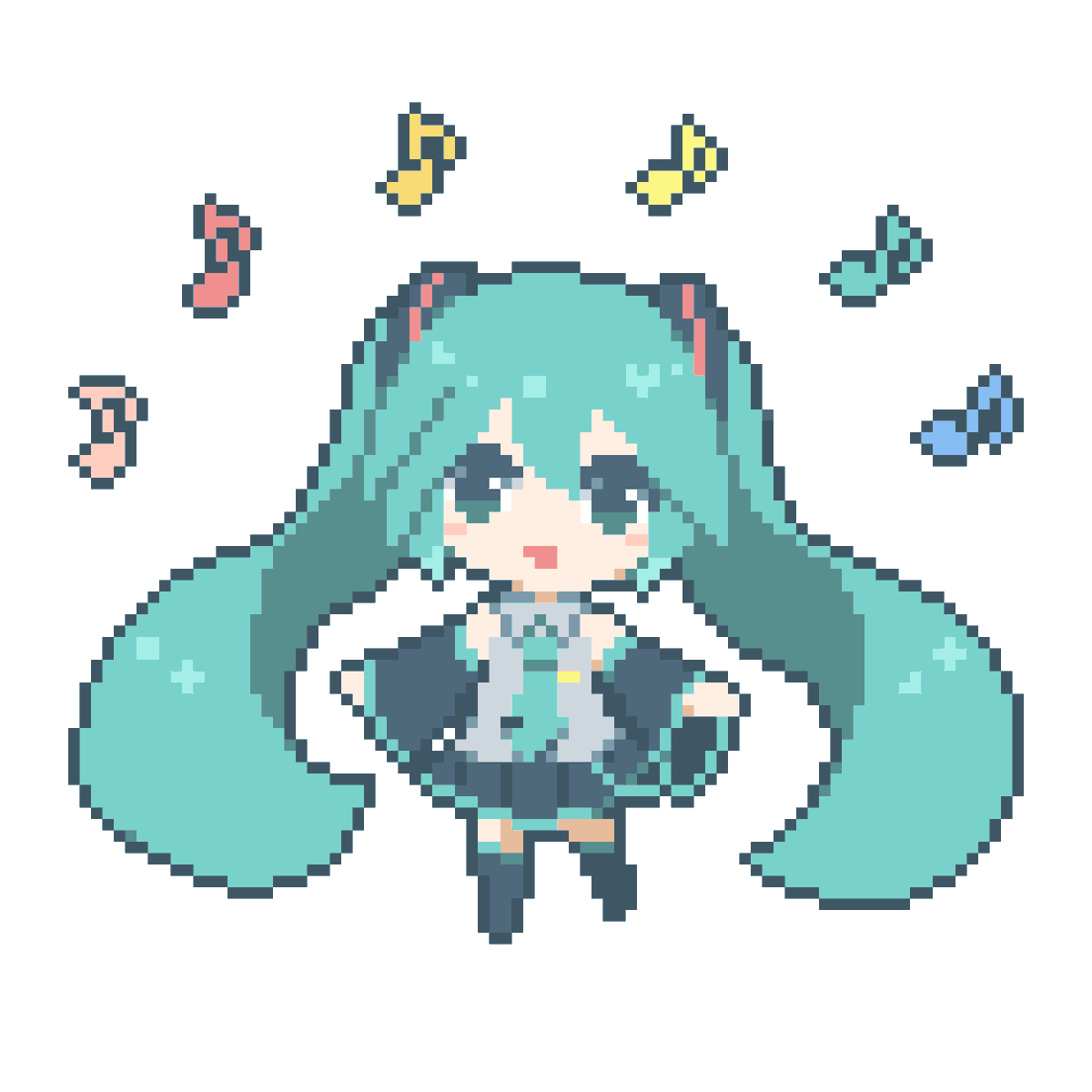 Amefu67's tweet photo. #ミクの日2022
#pixelart
過去作で申し訳ない…！
おめでとう🎧✨ https://t.co/G0qZCH5cuL