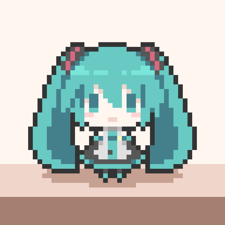 Amefu67's tweet photo. #ミクの日2022
#pixelart
過去作で申し訳ない…！
おめでとう🎧✨ https://t.co/G0qZCH5cuL