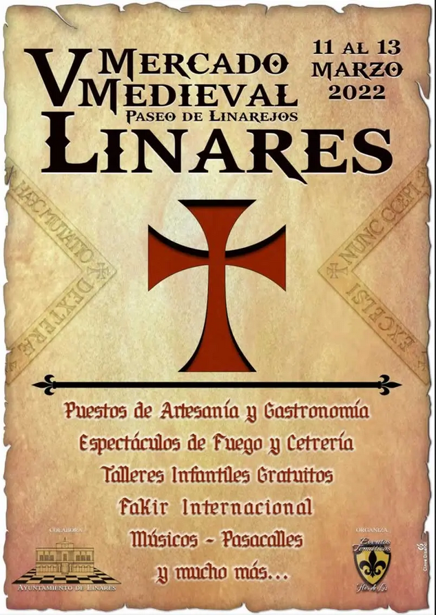 #mercadomedieval en el Paseo de Linarejos de #Linares , en #Jaén. Acompáñanos a esta #festividad!!