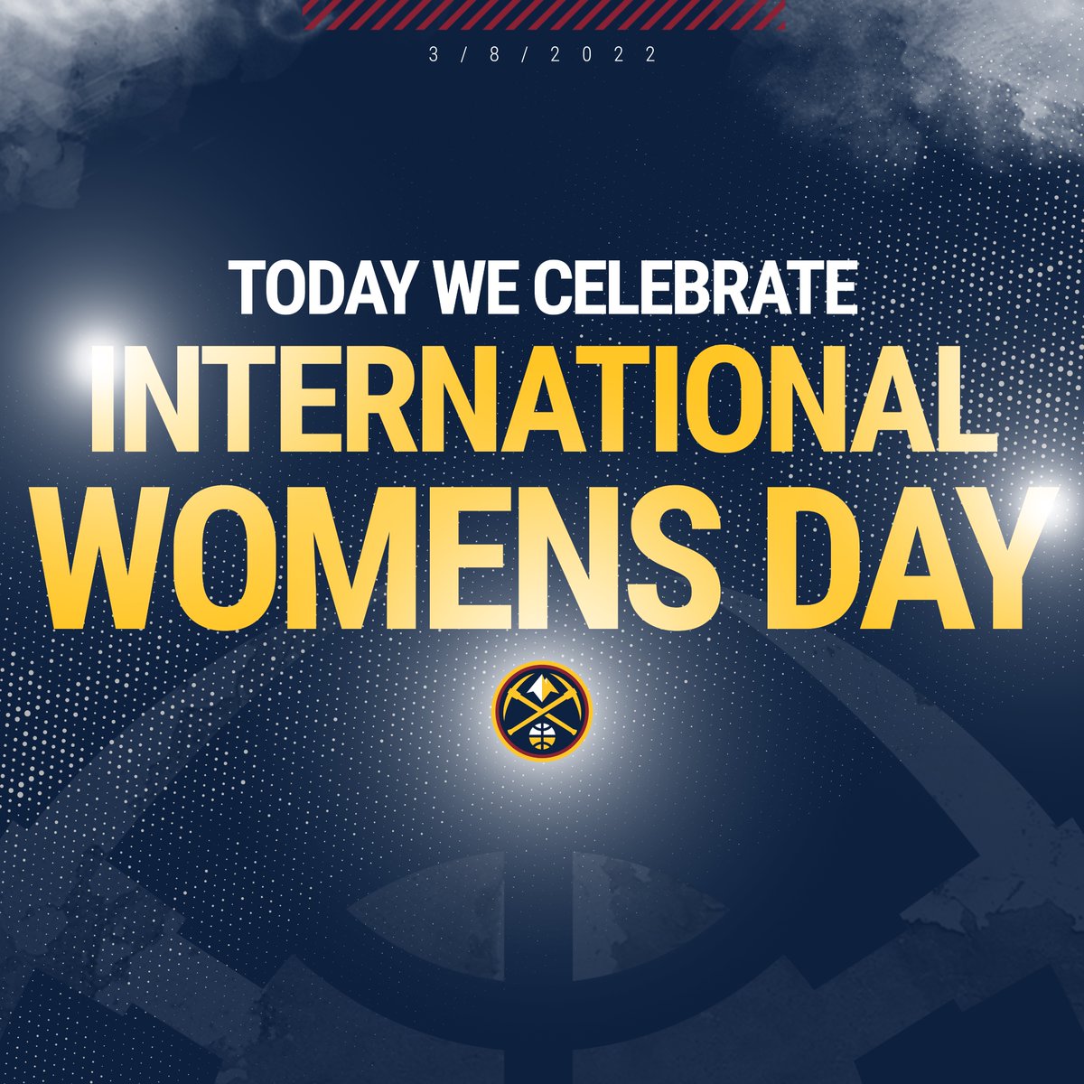 nuggets's tweet photo. Here's to the women that pave the way for the future. Happy International Women's Day! https://t.co/i0DFkdZYHD