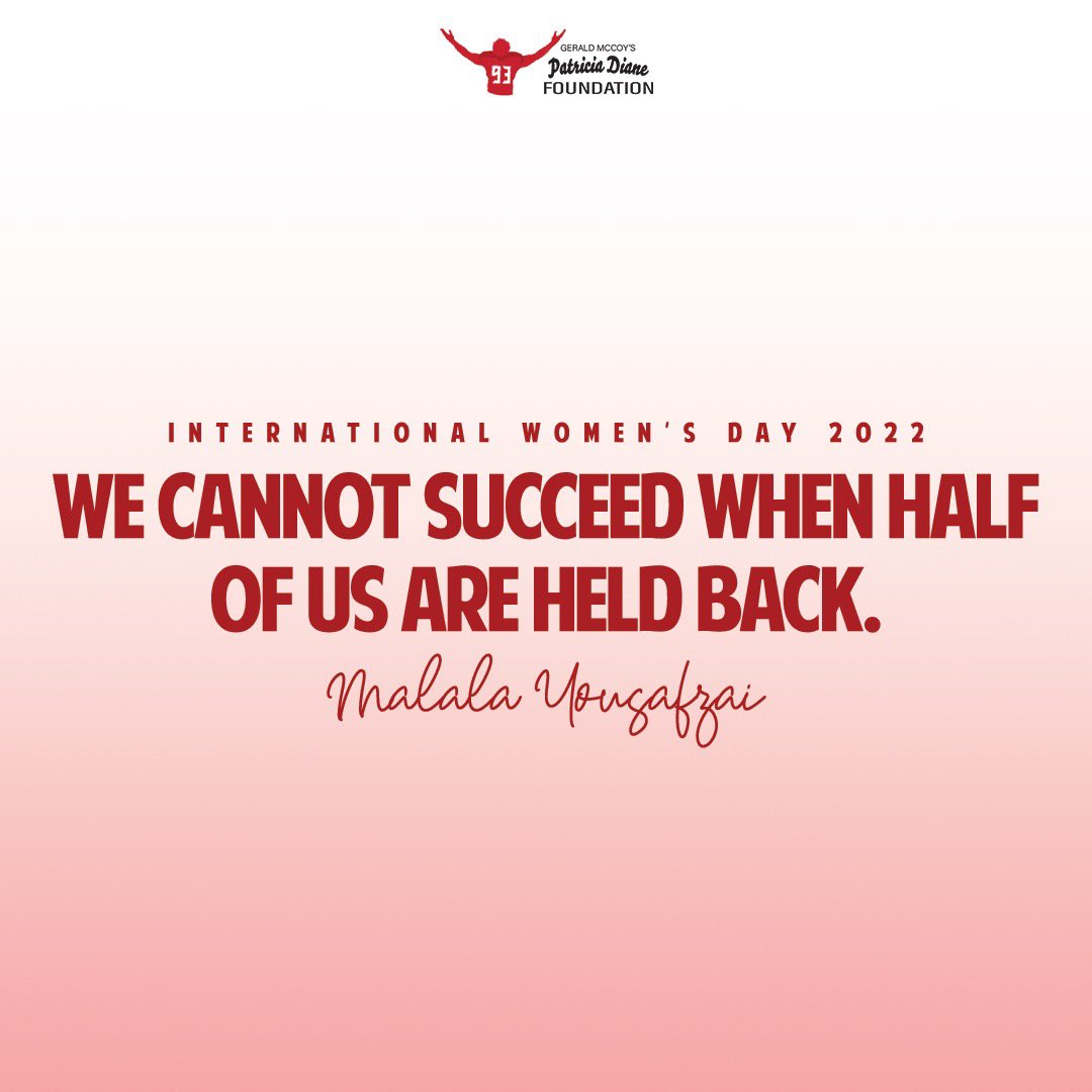 Gerald McCoy's Patricia Diane Foundation tweet media