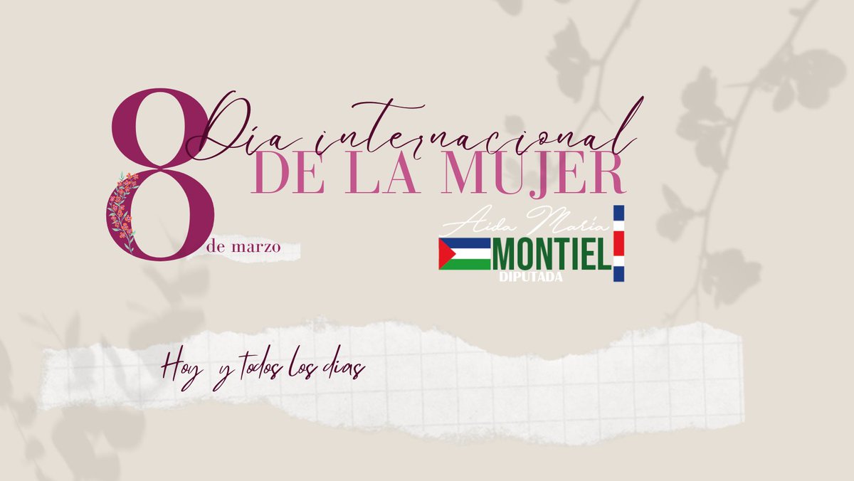 Hoy celebramos el Día Internacional de la Mujer y como cada 8 de marzo conmemoramos la Lucha de las mujeres por su participación en la sociedad y su desarrollo íntegro como persona. Es una fecha importante para reivindicar los derechos de nosotras las mujeres. #8M #NiUnaMenos