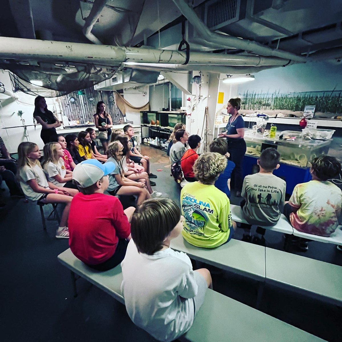 mrsG_learns's tweet photo. 🚌⚓️Field Ttip⚓️🚌
Yesterday we had the chance to go on our first field trip in 2 YEARS!!! It was so much fun to take our learning off campus!!! Patriots Point did not disappoint! #fieldtrip #patriotspoint #leveluppinckney @chpinckneyelem https://t.co/7sdouSfQvZ