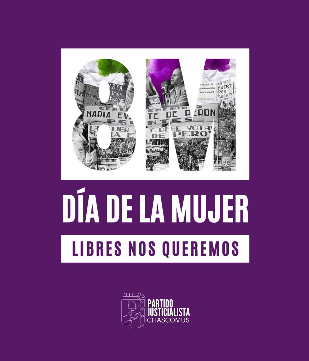 #8M 💜 Vivas, libres y desendeudadas nos queremos.✊🏻✌🏼

#8DeMarzo2022
#DiaDeLaMujer