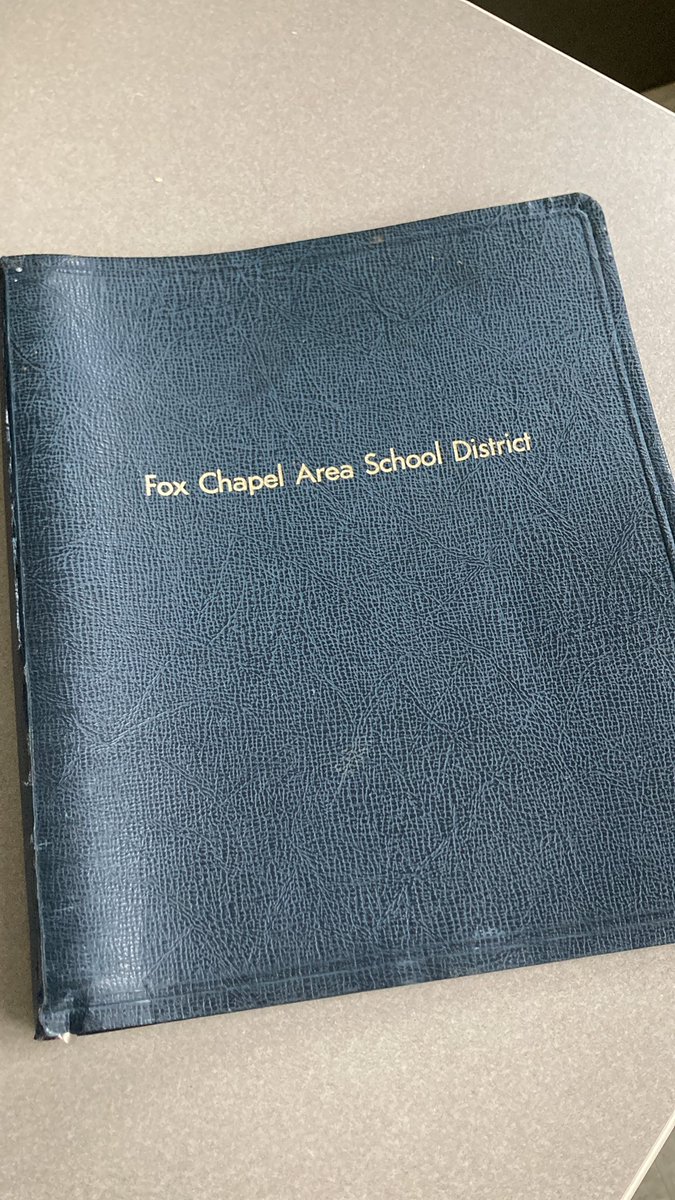 fca_online's tweet photo. Throwback old school gradebook. Which #FCAO teacher uses this? Hint: he’s tech savvy and into retail https://t.co/rFPJHzLUMI