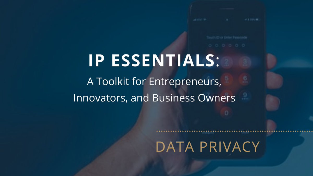 LandoAnastasi's tweet photo. Is your site's privacy policy comprehensive enough? We break down complex data security regulations in our #DataPrivacy Q&A. To read this and the whole #IP Essentials resource collection visit🔗https://t.co/sRpwLD2MTw
#IPFundamentals #Entrepreneurship #IPLaw #LALaw https://t.co/PBqTVIKvIk