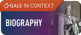 Meet the women who shaped our world in the past &amp; who make history today. Gale Biography-reference content alongside videos, audio selections, and images to bring their stories to life.  See librarian for home use password. tinyurl.com/galebiodatabase #womenshistorymonth2022